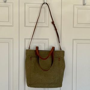 Madewell Canvas Medium Transport Tote